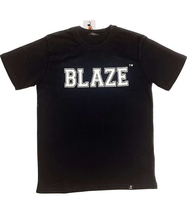 Blaze Signature Tee (Available in Navy and Black)